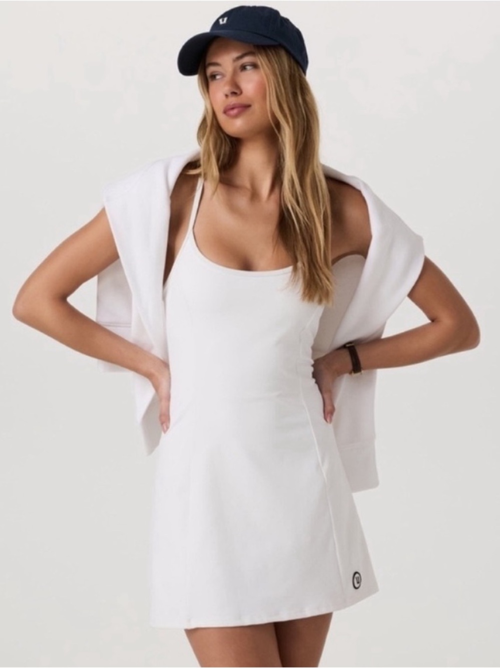 Vuori One Shot Tennis Dress in
White medium